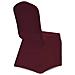 Coprisedia In Tessuto Elasticizzato Rosso Di Burgundia 6 Pezzi - Foto miniatura 8