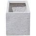 Vaso Rettangolare Bianco Da Esterno 50 X 23 X 24 Cm Myra - Foto miniatura 20