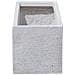 Vaso Rettangolare Bianco Da Esterno 50 X 23 X 24 Cm Myra - Foto miniatura 16