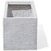 Vaso Rettangolare Bianco Da Esterno 50 X 23 X 24 Cm Myra - Foto miniatura 7
