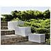 Vaso Rettangolare Bianco Da Esterno 50 X 23 X 24 Cm Myra - Foto miniatura 15
