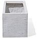 Vaso Rettangolare Bianco Da Esterno 50 X 23 X 24 Cm Myra - Foto miniatura 13