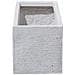 Vaso Rettangolare Bianco Da Esterno 50 X 23 X 24 Cm Myra - Foto miniatura 14