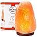 Lampada Di Sale Himalayano (5-7 Kg) Con Varialuce, Completamente Naturale E Realizzata A Mano Con Base In Legno - Foto miniatura 1