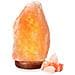 Lampada Di Sale Himalayano (5-7 Kg) Con Varialuce, Completamente Naturale E Realizzata A Mano Con Base In Legno - Foto miniatura 6