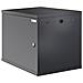 Armadio Rack 19'' A Muro 10u Sezione Unica P 600mm Porta Cieca Nero - Foto miniatura 1