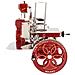 Affettatrice a volano B114 per Salumeria colore rosso profili dorati - lama 319 mm - Con TAG NFC Per Certificato di autenticit? - Made in Italy - Foto miniatura 2