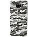 Stylish, Cover Gommata Sottile - Samsung Galaxy A3 2016 - Grey Camo - Foto miniatura 2