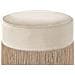 Pouf In Velluto Beige Virginia - Foto miniatura 9