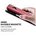 Custodia Compatibile Con Samsung Galaxy J1 2015 In Rosso Mela - Coperchio Protettiva Con Chiusura Magnetica, Funzione Stand E Tasca Per Le Carte - Foto miniatura 2