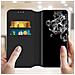 Custodia Samsung Galaxy S20 Ultra Portacarte Funzione Supporto Similpelle Nero - Foto miniatura 3
