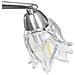 Lampadario Con Paralumi In Vetro Per 3 Lampadine E14 Tulipano - Foto miniatura 6