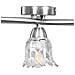 Lampadario Con Paralumi In Vetro Per 3 Lampadine E14 Tulipano - Foto miniatura 7