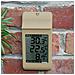 Termometro Mini / maxi Speciale Con Numeri Grandi, Impermeabile Ipx4, Memoria Delle Temperature Minime E Massime - Foto miniatura 2