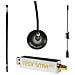 Nesdr Smart Xtr Bundle - Premium Rtl-sdr W Estesa Gamma Di Sintonia Recinzione Di Alluminio 0.5ppm Tcxo Sma Di Ingresso E 3 Antenne. Rtl2832u E4000-based Software Defined Radio - Foto miniatura 1