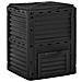 Bidone Per Compostaggio 300l - Nero - Foto miniatura 1