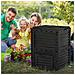 Bidone Per Compostaggio 300l - Nero - Foto miniatura 7