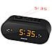 Radiosveglia con Proiettore dell'Ora Proiezione Nero - Foto miniatura 1