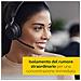 Cuffie Wireless Cuffie On Ear Certificate UC con Funzione Noise Cancelling Adattatore Bluetooth USB-C Nero - Foto miniatura 3