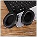 Cuscinetti Auricolari Per Sony Mdr-100abn / Wh-h900n 1 Paio Black - Foto miniatura 2