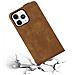 Custodia Compatibile Con Apple Iphone 13 Pro Max In Marrone Castagno - Coperchio Protettivo In Design Flip Realizzato In Finta Pelle Liscia - Foto miniatura 5