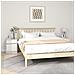 Comodini 2 Pz Bianchi 40x31x50 Cm In Legno Massello Di Pino - Foto miniatura 1