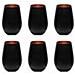 Bicchieri Colorati Elements 6er-set, Bicolore Nero-bronzo, 456 Ml - Foto miniatura 1