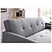 Wooden Divano-letto Scandinavo 3 Posti Grigio - Foto miniatura 6