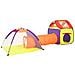 Tenda Da Gioco Bambini 250 Palline Multicolore 338x123x111 Cm - Foto miniatura 3