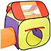 Tenda Da Gioco Bambini 250 Palline Multicolore 338x123x111 Cm - Foto miniatura 5