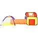Tenda Da Gioco Bambini 250 Palline Multicolore 338x123x111 Cm - Foto miniatura 7