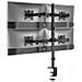 650159 Supporto Da Tavolo Per Tv A Schermo Piatto 81,3 Cm (32"") Morsa Nero - Foto miniatura 2