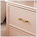 Westerleigh Comò Con 6 Cassetti In Mdf Rosa - Foto miniatura 8
