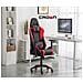 Cmgc-100 Sedia Gaming Schienale Inclinabile E Regolabile Braccioli 2d Poggiatesta E Supporto Lombare Ruote Colorate Nero Rosso - Foto miniatura 2