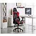 Cmgc-100 Sedia Gaming Schienale Inclinabile E Regolabile Braccioli 2d Poggiatesta E Supporto Lombare Ruote Colorate Nero Rosso - Foto miniatura 1