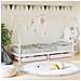Giroletto Bambini con Cassetti Bianco 80x200cm Massello di Pino - Foto miniatura 1
