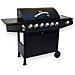 Barbecue A Gas Gpl In Acciaio 6 Bruciatori + Fornello Laterale Lapillo Magnum - Foto miniatura 7
