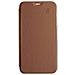 Custodia Per Iphone Xr Premium Pelle Retro Trasparente E Portacarte, Marrone Chiaro - Foto miniatura 1