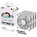 TUF GAMING TR120 ARGB 3IN1 White Case Per Computer Raffreddatore d'Aria 12 cm Bianco - Foto miniatura 11