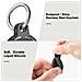 Custodia In Silicone Airtags Per Apple Airtag Tracker Multicolor Confezione Da 4 - Foto miniatura 4
