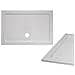 Piatto Doccia 120x80 Cm In Tecnopolimeri Riciclabili Slim E Ultra Resistenti Brixo - Foto miniatura 1