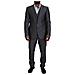 Abito Grigio Sicilia Slim Fit 3 Pezzi - It44 - Xs - Foto miniatura 1