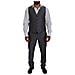 Abito Grigio Sicilia Slim Fit 3 Pezzi - It44 - Xs - Foto miniatura 2