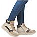 Beige Casual Closed Ladies Mid Height Boots Stivaletti Pelle Sintetica Scarpe Donna Beige Eu 38, 48002-60 - Foto miniatura 2