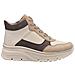 Beige Casual Closed Ladies Mid Height Boots Stivaletti Pelle Sintetica Scarpe Donna Beige Eu 38, 48002-60 - Foto miniatura 3