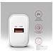 ACU-QC18W Caricabatterie per dispositivi mobili Telefono cellulare, Smartphone, Orologio intelligente, Tablet, Universale Bianco AC Ricarica rapida Interno - Foto miniatura 8