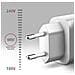 ACU-QC18W Caricabatterie per dispositivi mobili Telefono cellulare, Smartphone, Orologio intelligente, Tablet, Universale Bianco AC Ricarica rapida Interno - Foto miniatura 9