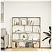 Libreria Rovere Sonoma 132x29x141,5 Cm In Legno Multistrato - Foto miniatura 3