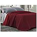 Quilt Trapuntino Estivo 100gr Mq Bicolor Double Face Tinta Unita Modello Cloe Singolo Bordeaux - Foto miniatura 1