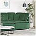 Modulo Angolare Divano Modulare con Cuscini Verde Giungla 100cm - Foto miniatura 2
